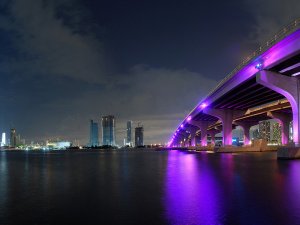 Освещение ночного клуба в Майами
